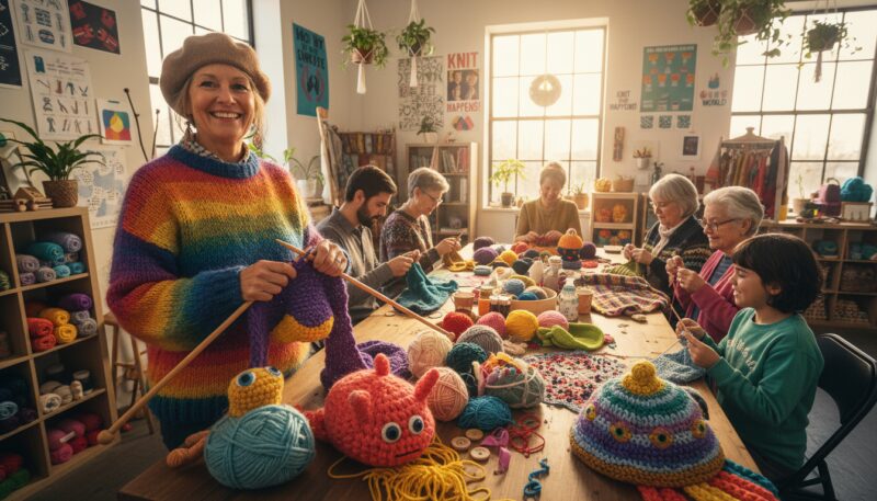 štrikanje kao neobični hobiji štrikanje kao neobični hobiji